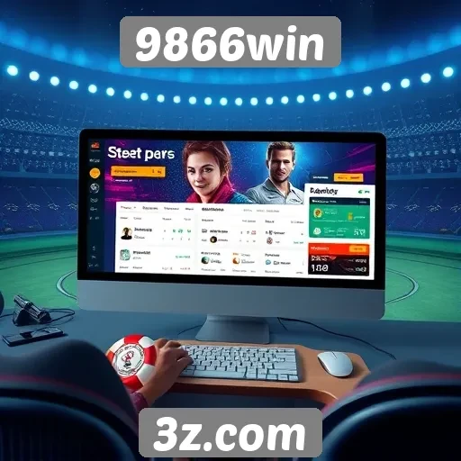 Acessibilidade e interface do site 9866win