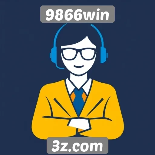 Suporte ao cliente no site 9866win