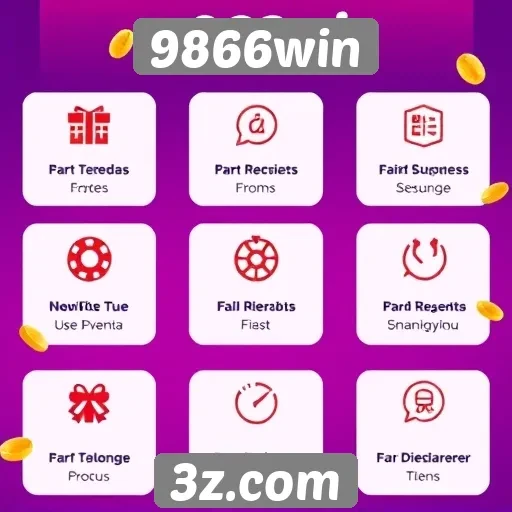 Recursos e funcionalidades do site 9866win